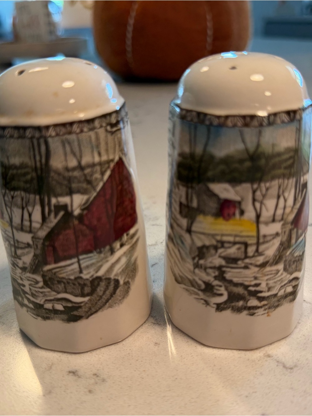 Johnson Brothers Friendly Village Salt and Pepper Set